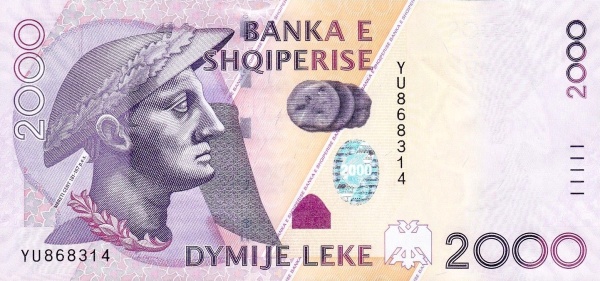 Nuove banconote Albania