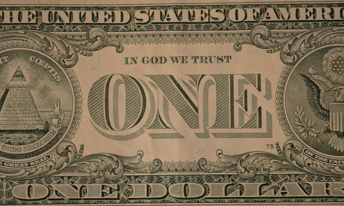 Occhio della provvidenza e simboli del dollaro Forexchange