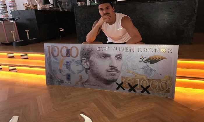 Il volto di Ibrahimovic finisce su una banconota da 1000 corone svedesi Forexchange