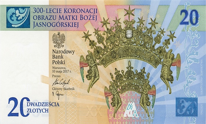 Zloty polacco: banconota celebrativa per la Madonna di Częstochowa Forexchange